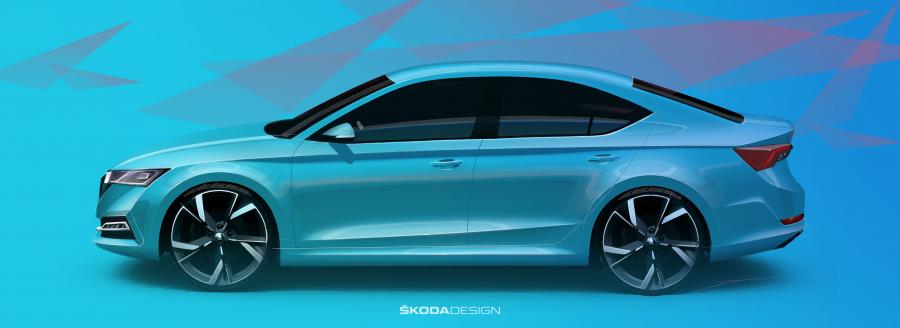 Эскиз Skoda Octavia 2020 года  (WW) (фото 45 из 94)